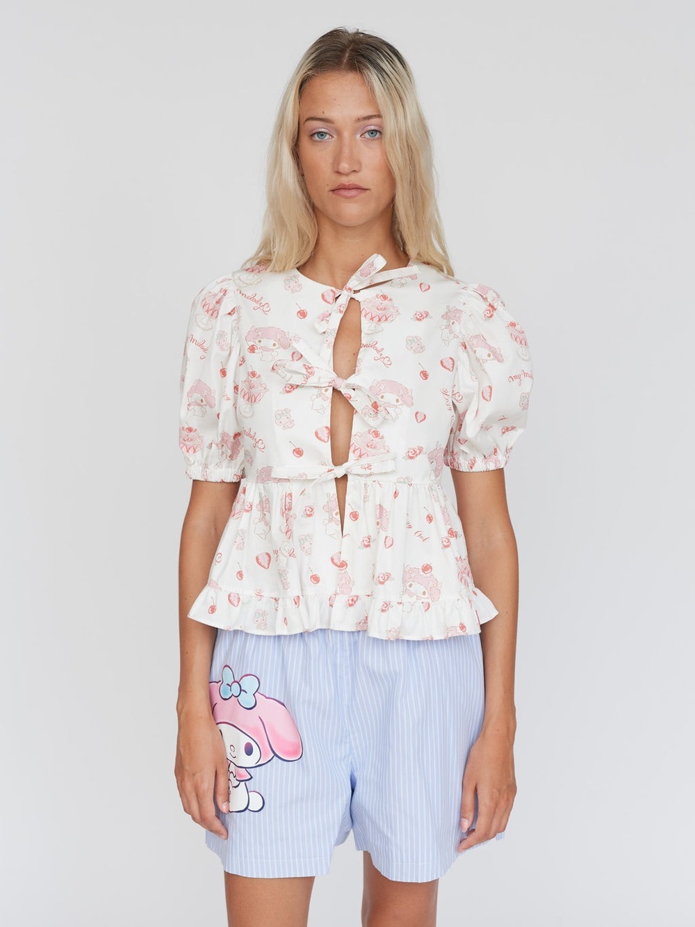 Lazy Oaf x My Melody Top